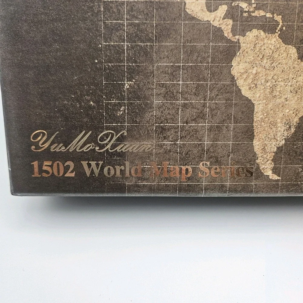 Yu Mo Kuan 1502 World Series Feather Pen With Bottle, Stand And Spare Nibs